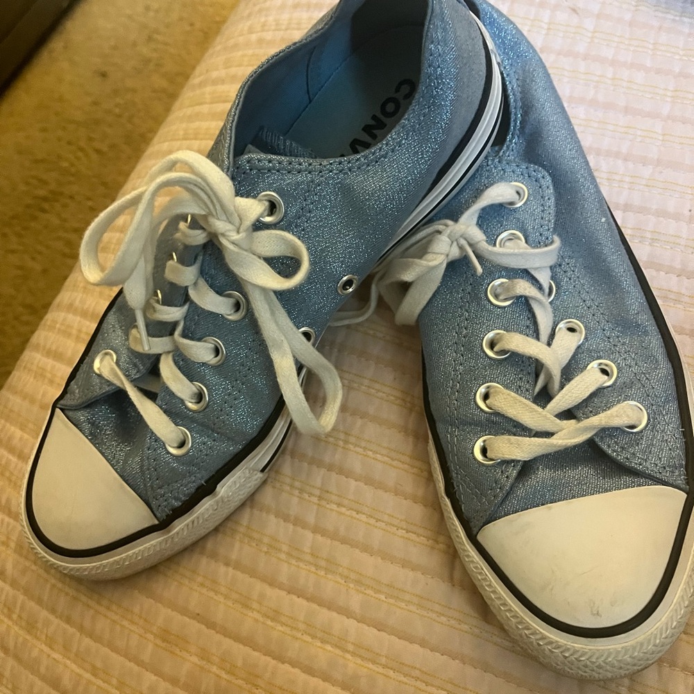 Converse Sparkling Blue Sneakers